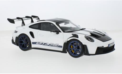 Diecast model cars Porsche 911 GT3 R S white 2022 1/18 Norev