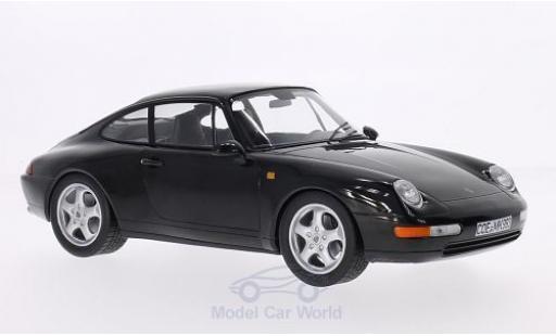 Diecast model cars Porsche 911 SC Carrera metallic black 1 1/18 Norev