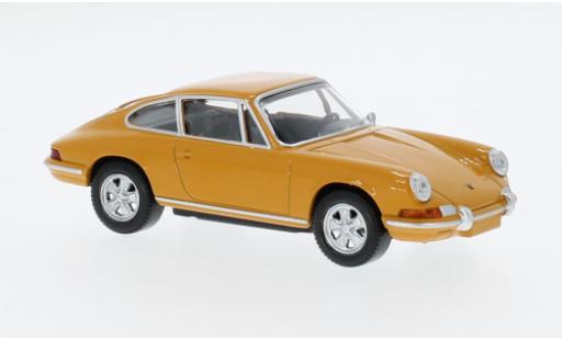 Diecast model cars Porsche 911 Base yellow 1969 1/43 Norev