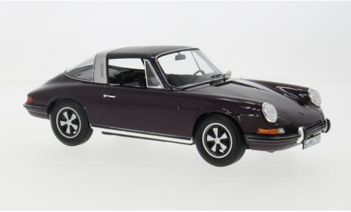 Diecast model cars Porsche 911 E E purple 1971 1/18 Norev