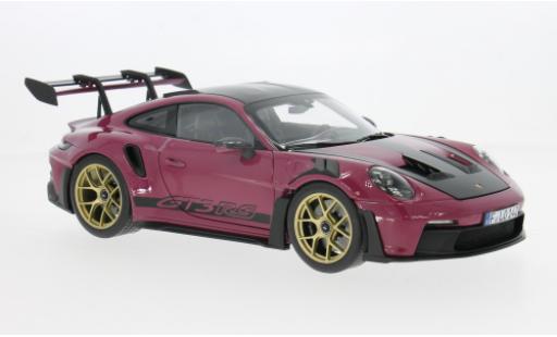 Diecast model cars Porsche 911 GT3 RS pink 2022 1/18 Norev