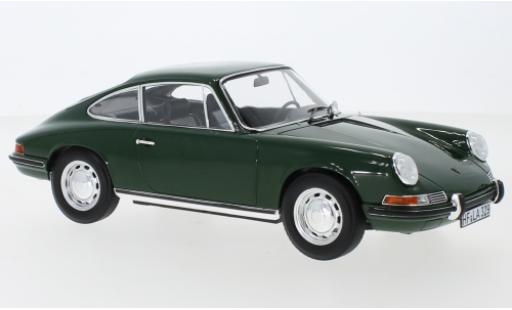 Diecast model cars Porsche 911 Base L green 1968 1/18 Norev