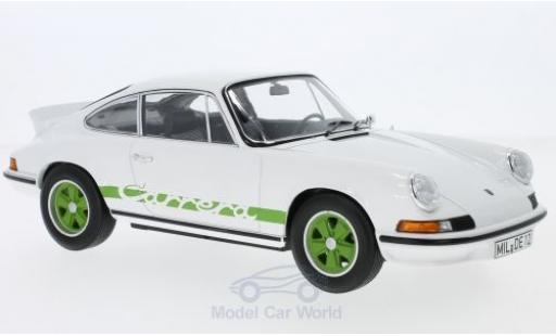 Diecast model cars Porsche 911 SC RS Touring white/green 1973 1/18 Norev
