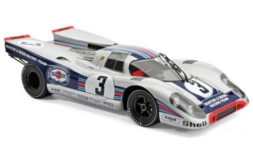 Diecast model cars Porsche 917 1971 K RHD No.3 Martini & Rossi Racing Team 12h Sebring V.Elford/G.Larousse 1/12 Norev