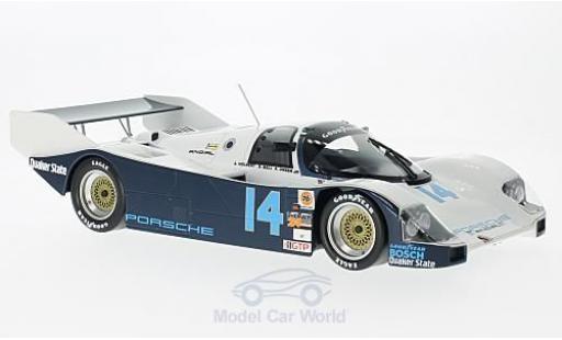 Diecast model cars Porsche 962 1986 C No.14 L&Atilde;&para;wenbr&Atilde;&curren;u Holbert Racing 24h Daytona with Decals A.Holbert/D.Bell/A.Unser Jr. 1/18 Norev