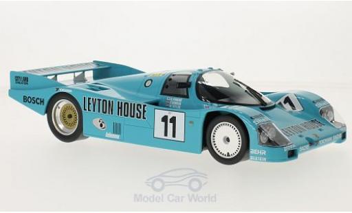 Diecast model cars Porsche 962 1987 C No.11 Kremer Racing Leyton House 24h Le Mans G.Fouche/F.Konrad/W.Taylor 1/18 Norev