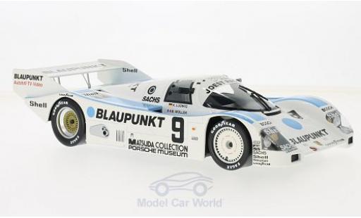 Diecast model cars Porsche 962 1987 C No.9 Joest Racing Blaupunkt 1000 Km N&Atilde;&frac14;rburgring K.Ludwig/B.Wollek 1/18 Norev