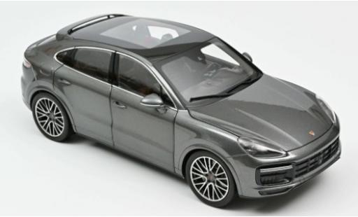 Diecast model cars Porsche Cayenne Turbo Coupe metallic grey 2019 1/18 Norev