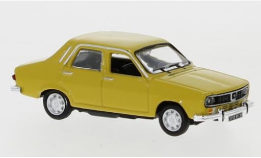 Diecast model cars Renault 12 Base yellow 1974 1/87 Norev