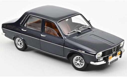Diecast model cars Renault 12 TS metallic blue 1973 1/18 Norev