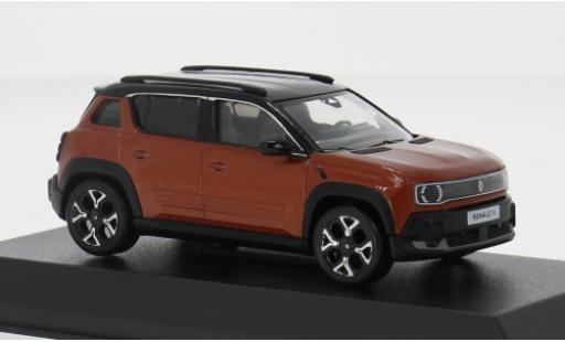 Diecast model cars Renault 4 Base E-Tech brown/black 2025 1/43 Norev