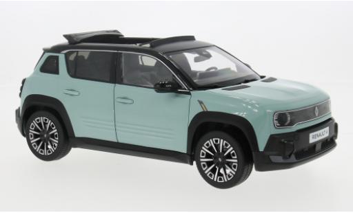 Diecast model cars Renault 4 Base E-Tech turquoise 2025 1/18 Norev
