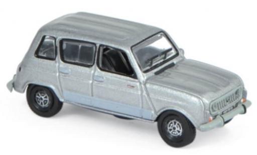 Diecast model cars Renault 4 GTL metallic grey 1987 1/87 Norev