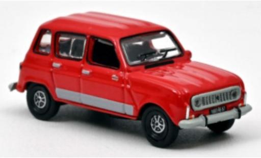 Diecast model cars Renault 4 GTL red 1987 1/87 Norev