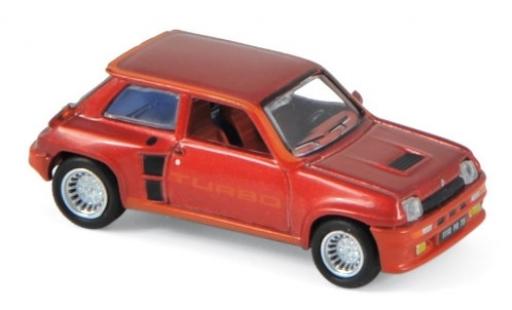 Diecast model cars Renault 5 Turbo metallic red 1980 1/87 Norev
