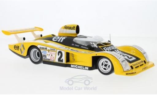 Diecast model cars Alpine A442 a442b Renault B No.2 24h Le Mans 1978 D.Pironi/J.P.Jaussaud 1/18 Norev