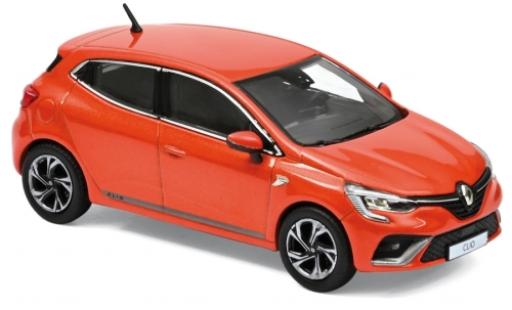 Diecast model cars Renault Clio RS R.S. Line metallic orange 2019 1/43 Norev