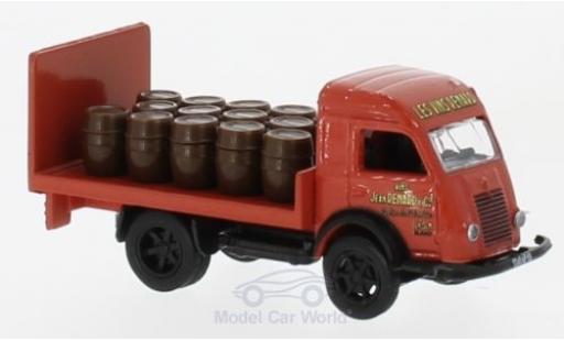 Diecast model cars Renault Galion Base Brasseur red 1963 with Ladegut F&Atilde;&curren;sser 1/87 Norev
