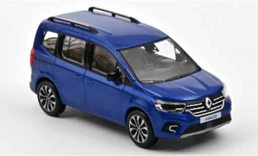 Diecast model cars Renault Kangoo Base metallic blue 2021 1/43 Norev