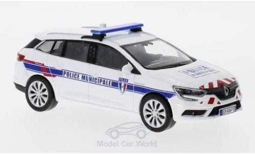 Diecast model cars Renault Megane Estate Police Municipale (F) 2016 1/43 Norev
