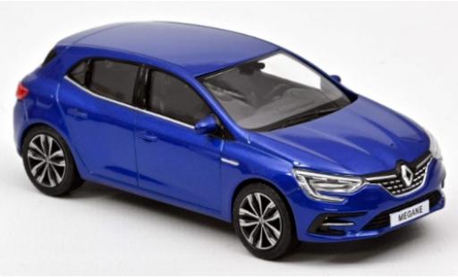 Diecast model cars Renault Megane Base metallic blue 2020 1/43 Norev