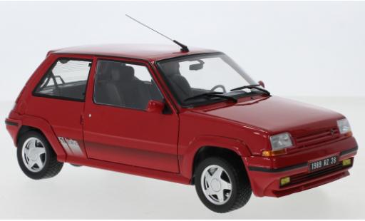 Diecast model cars Renault 5 GT Turbo Turbo Supercinq GT red 1989 1/18 Norev