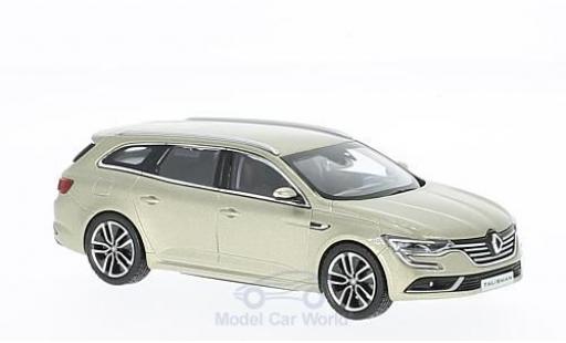 Diecast model cars Renault Talisman Estate metallic beige 2016 1/43 Norev