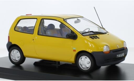 Diecast model cars Renault Twingo Base yellow 1996 1/18 Norev
