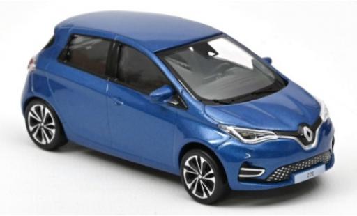 Diecast model cars Renault Zoe Base metallic blue 2020 1/43 Norev