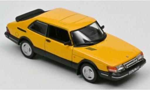 Diecast model cars Saab 900 Turbo 16 yellow 1992 1/43 Norev