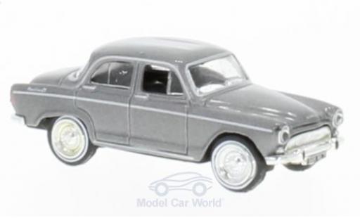 Diecast model cars Simca Aronde Montlhery Speciale metallic grey 1962 1/87 Norev