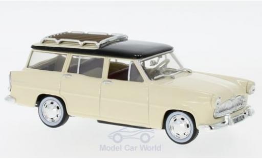 Diecast model cars Simca Vedette Marly beige/black 1957 1/43 Norev
