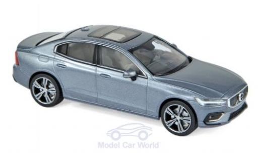 Diecast model cars Volvo S60 Base metallic grey 2018 1/43 Norev