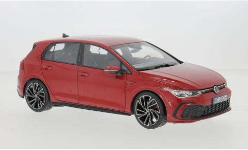 Diecast model cars Volkswagen Golf GTI red 2020 1/18 Norev