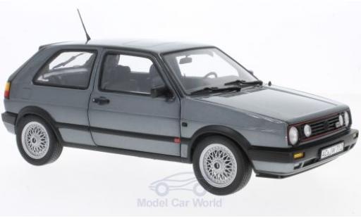 Diecast model cars Volkswagen Golf GTI II metallic grey 1990 1/18 Norev