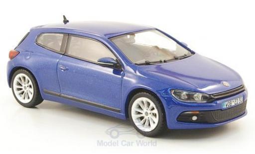 Diecast model cars Volkswagen Scirocco Base 3 metallic blue 2008 1/43 Norev