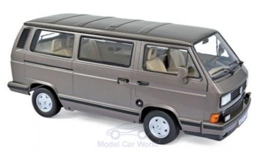 Diecast model cars Volkswagen T3 B Multivan metallic bronze 1990 1/18 Norev