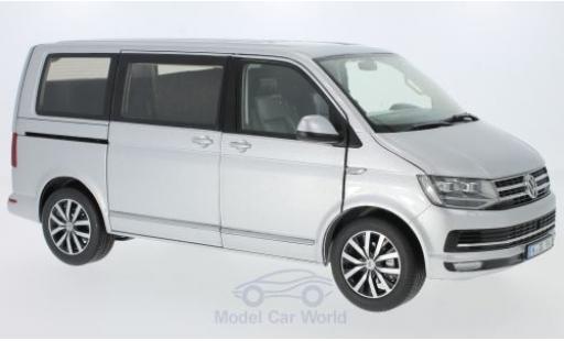 Diecast model cars Volkswagen T6 T6 Multivan grey 2016 Highline 1/18 NZG