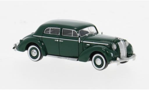 Diecast model cars Opel Admiral Vorkrieg green 1938 1/87 Brekina