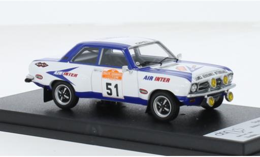 Diecast model cars Opel Ascona A Rally A WM San Remo 1974 #51 A.Errani/V.Laverne 1/43 Trofeu