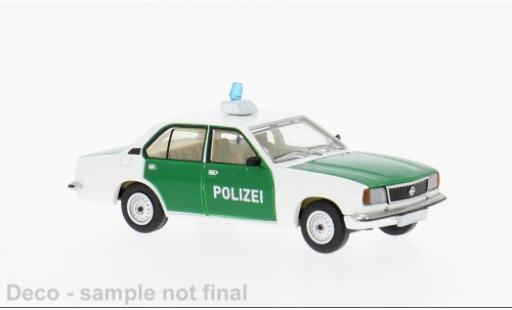 Diecast model cars Opel Ascona B Base B 1975 Police Hessen 1/87 PCX87