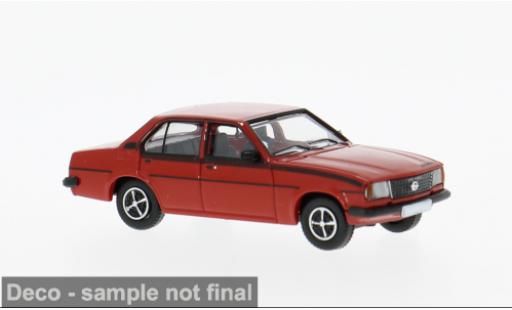 Diecast model cars Opel Ascona B Base B red/Dekor 1979 1/87 PCX87