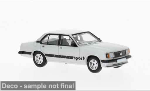 Diecast model cars Opel Ascona B Sport B silver/Dekor 1979 1/87 PCX87