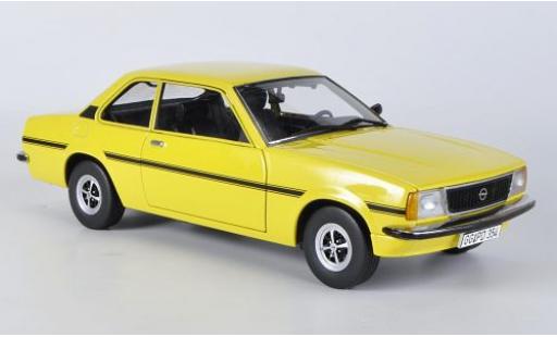 Diecast model cars Opel Ascona B SR B yellow 1/18 Sun Star