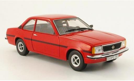 Diecast model cars Opel Ascona B SR B red 1/18 Sun Star