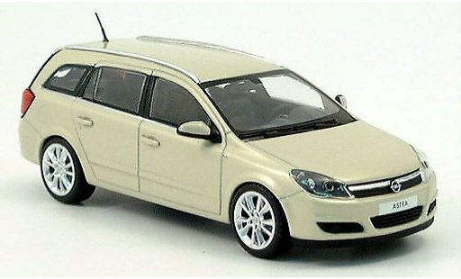 Opel Astra Caravan 1/43 Minichamps H beige 2004 diecast model cars