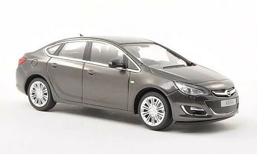Opel Astra Limousine 1/43 Minichamps J grey 2012 diecast model cars