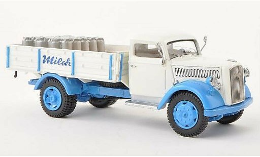 Opel Blitz Base 1/43 Schuco flatbednwagen Milchhof diecast model cars