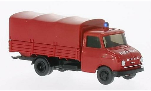 Opel Blitz Base 1/87 Wiking flatbedn-LKW Fire brigade diecast model cars