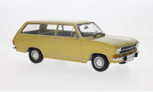 Diecast model cars Opel Kadett B Caravan B gold 1972 1/18 Touring